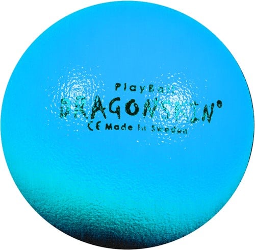 Dragonskin - Foambal met huid - 150 gram - 16 cm - Neon blauw