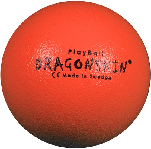 Dragonskin - Foambal met huid - 280 gram - 21 cm - rood