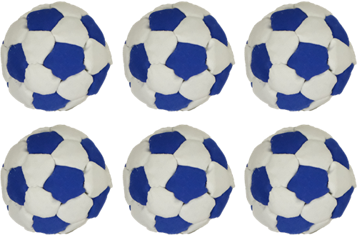 Panthera - Footbag - 32 panelen - Set van 6 
