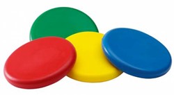Foam frisbee met huid - Diverse kleuren