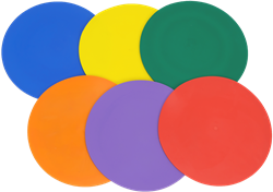 MDsport - Markeercirkel - Set van 6 - Goud