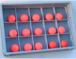 Hockeybal no-bounce krat