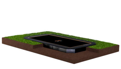 Avyna - Trampoline FlatLevel 305x225 (223) | Zwart-3