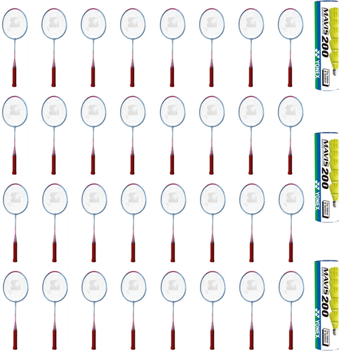 Badminton schoolset - Kanikapot - Diverse varianten - Junior / Senior