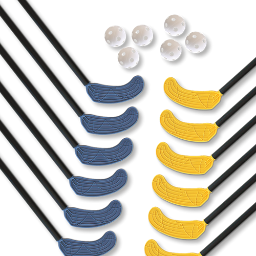 Eurostick - Unihockeys set - Kids - School - 75 cm-2