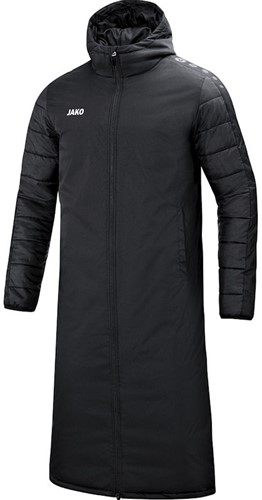 Jako extra lange winterjas/mantel, mt S, zwart