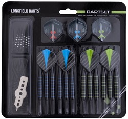 Longfield Darts - Set voor 4 spelers