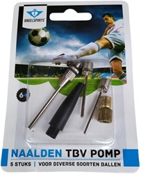 Angelsports - Naalden tbv pomp - 5-delig