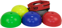 MDsport - Markeerbollenset - 5 kleuren - Inclusief draagtas