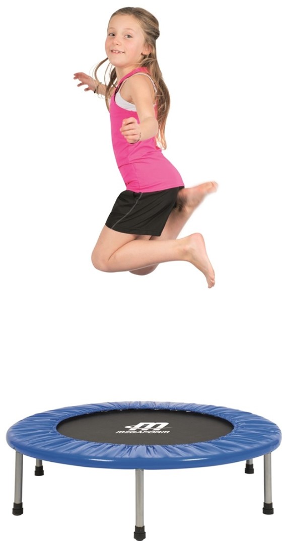 Het is de bedoeling dat Aftrekken plakband Mini trampoline 97 cm MDsport