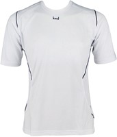 KWD Sportshirt Mundo km, mt 140/152, wit/zwart