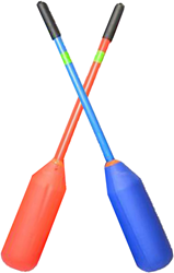 Ballbouncerstick verzwaard - diverse kleuren