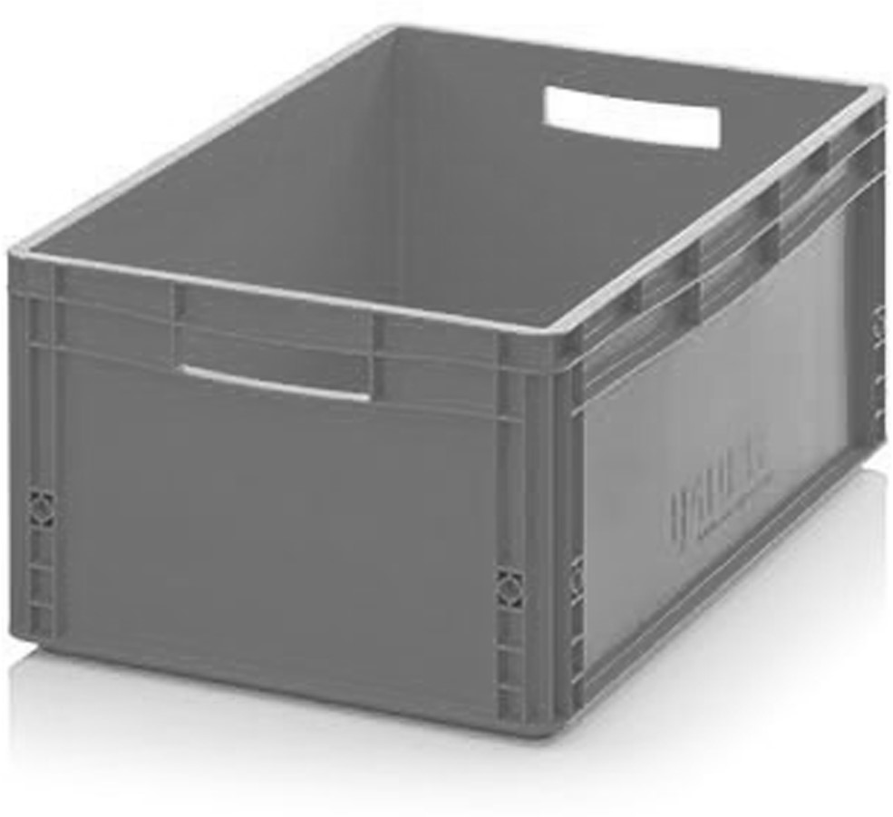 Slim Ontembare Leerling Opbergbox 60 x 40 x 32 cm grijs MDsport