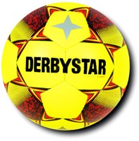 Derbystar Voetbal AG TT Super Light II mt 5, geel/rood