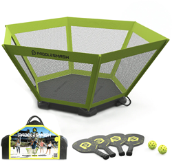 PaddleSmash - PaddleSmash set - 4 rackets, Gameveld, 2 ballen