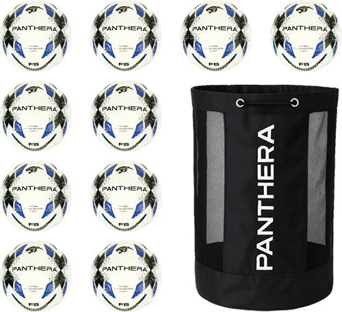 Panthera - Futsal - Belco school - Light - Maat 4 - Set van 10 - Inclusief ballentas