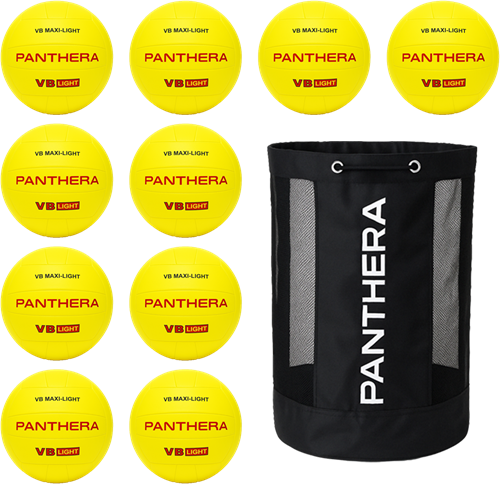 Panthera - Volleybal - Maxi light - Set van 10 - Inclusief ballentas