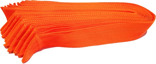MDsport - Partijlinten klein - Neon oranje - Per stuk