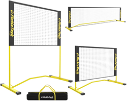 Pickleball net Flex 3 in 1 geel - Verstelbaar