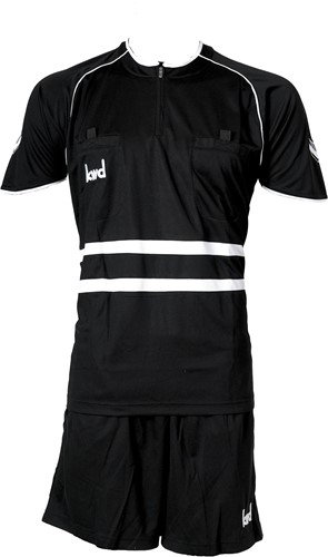 KWD Scheidsrechterset Referee km, mt M, zwart/wit