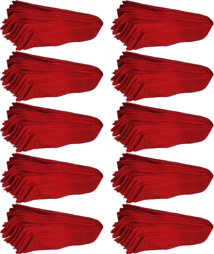 MDsport - Partijlinten standaard - VO - Set van 100 - Rood