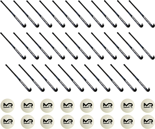 MDsport - Schoolset hockeysticks - G100 - 32 leerlingen