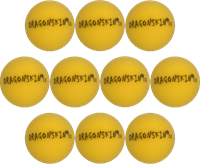 Dragonskin - Foambal - Tennis - 9 cm - Set van 10