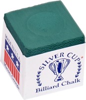 Silver Cup biljart krijt groen (12st.) 