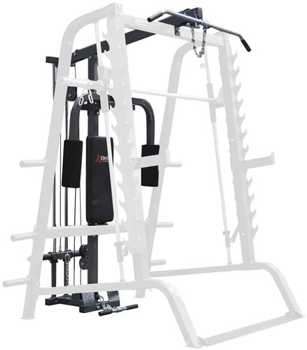 DKN - Smith Machine accesoire - Smith pec deck, lat pulley & low pulley