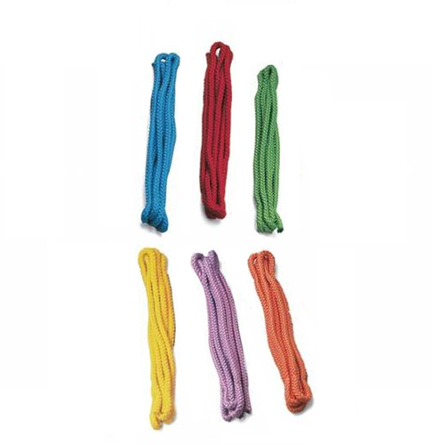 MDsport - Springtouw - Perlon - 3 meter - Set van 6 - 6 kleuren