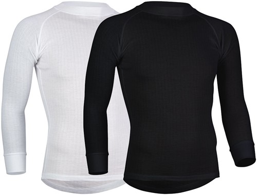 Heren thermoshirt, mt S, zwart