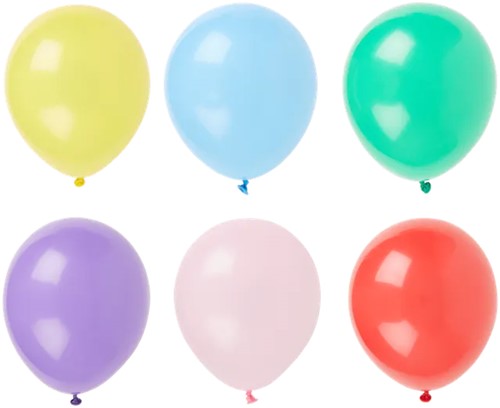 XL ballonnen 26 cm. set van 50