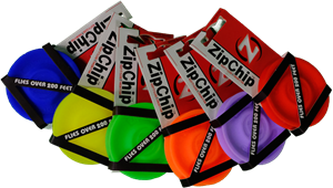 MDsport - Mini frisbee - Zipchip - Set van 6 - 6 kleuren MDsport